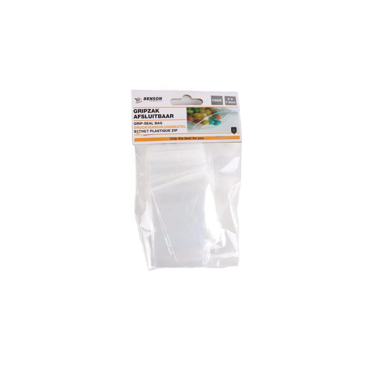 Benson Gripzak afsluitbaar 100 dlg 5 x 7.6 cm