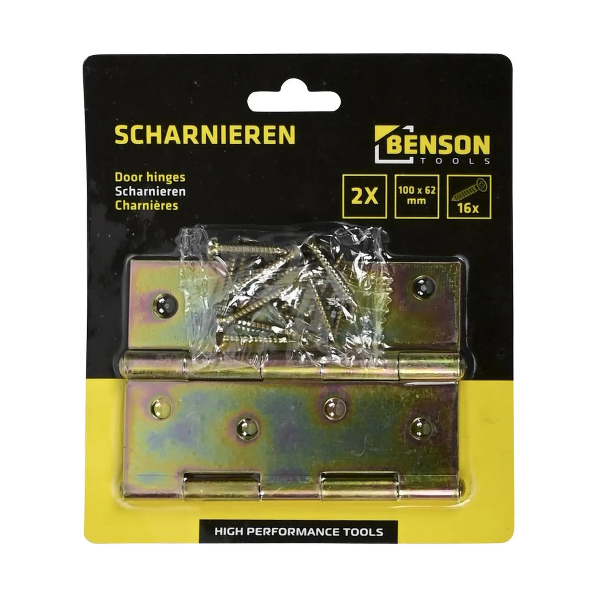 Benson Tools Scharnieren 102 x 60 mm 2 dlg