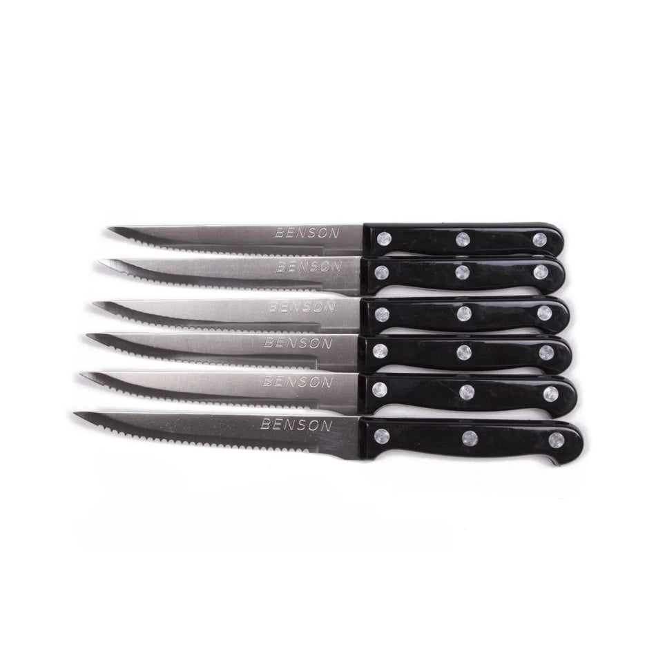 Benson Steakmessen set 6 dlg