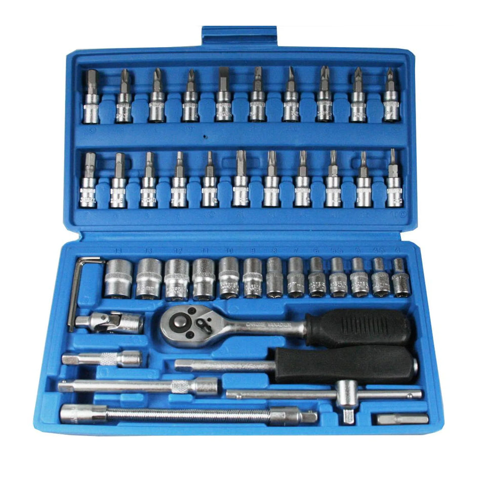 Benson Tools Doppendoos 46 dlg satin finish