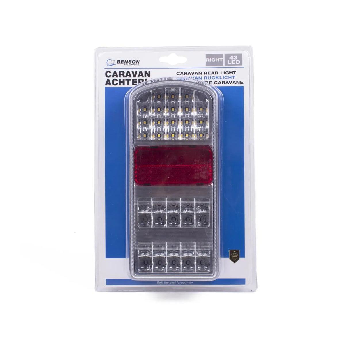 Benson Automotive Caravan achterlicht 43 LED rechts E4A