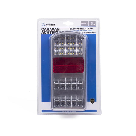 Benson Automotive Caravan achterlicht 43 LED rechts E4A
