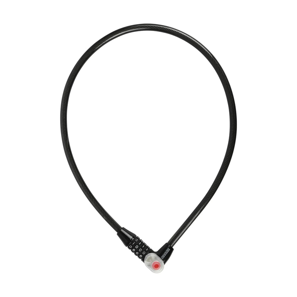 Stahlex Kabel cijferslot + LED Armor 12 x 1000 mm