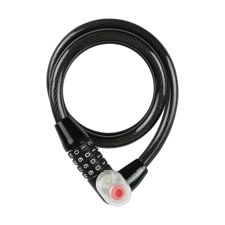 Stahlex Kabel cijferslot + LED Armor 12 x 1000 mm
