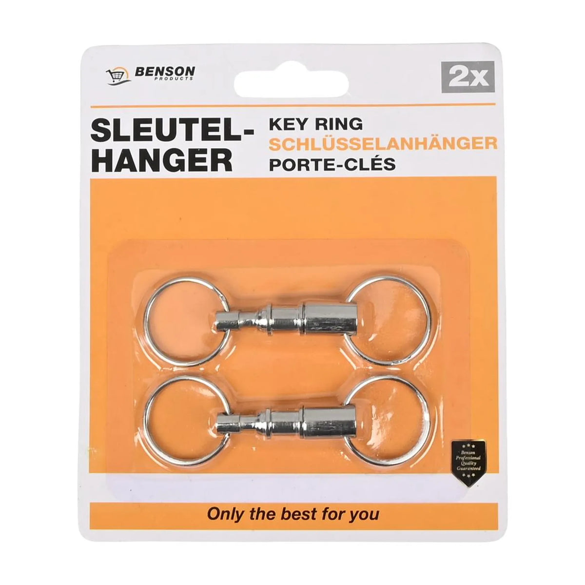 Stahlex Sleutelhanger 2 dlg