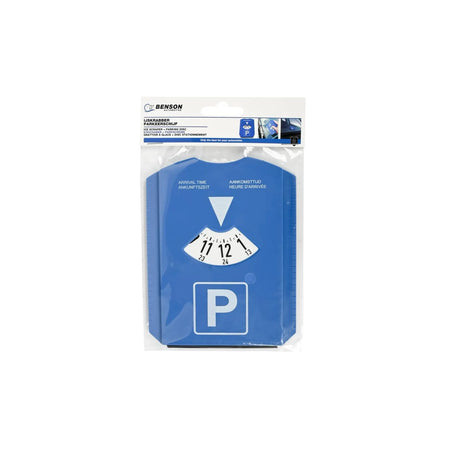 Benson Automotive Parkeerschijf + ijskrabber 15.5 x 12 cm