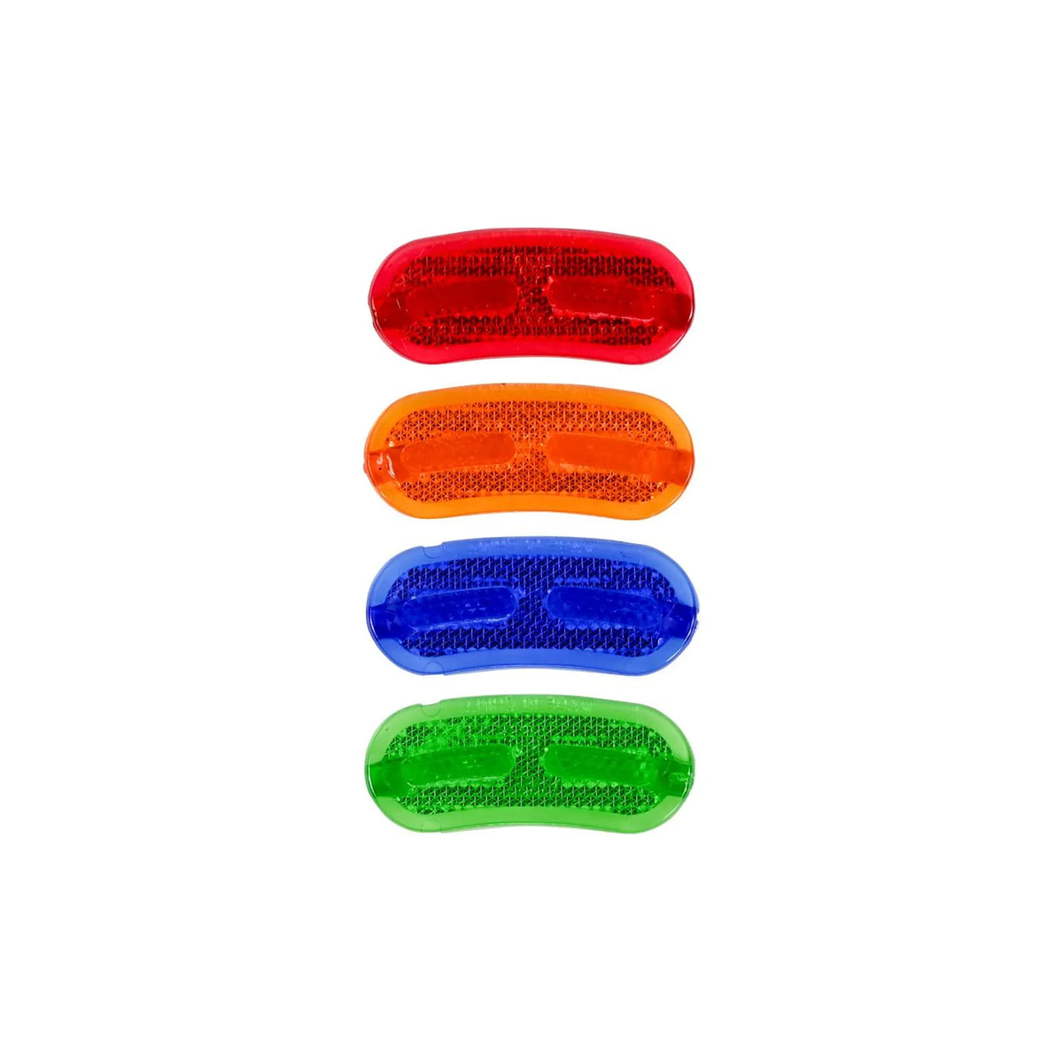 Benson Bike Parts Spaak reflector set ovaal 4 dlg