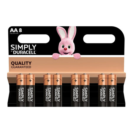 Duracell plus AA (LR6) 8 dlg