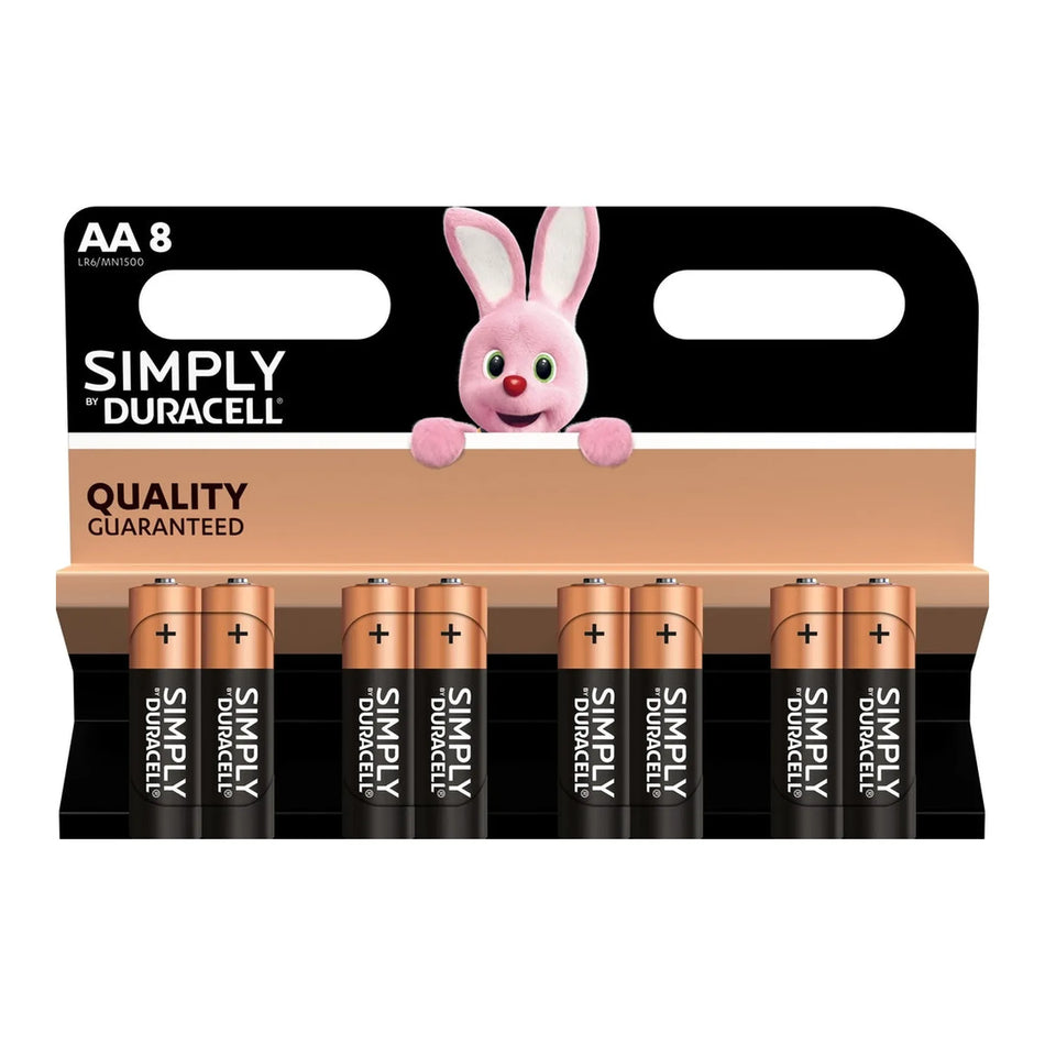 Duracell plus AA (LR6) 8 dlg