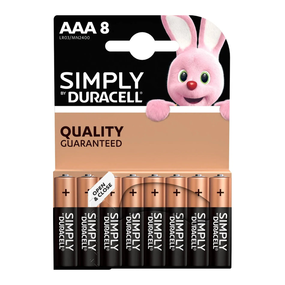 Duracell plus AAA 8 dlg