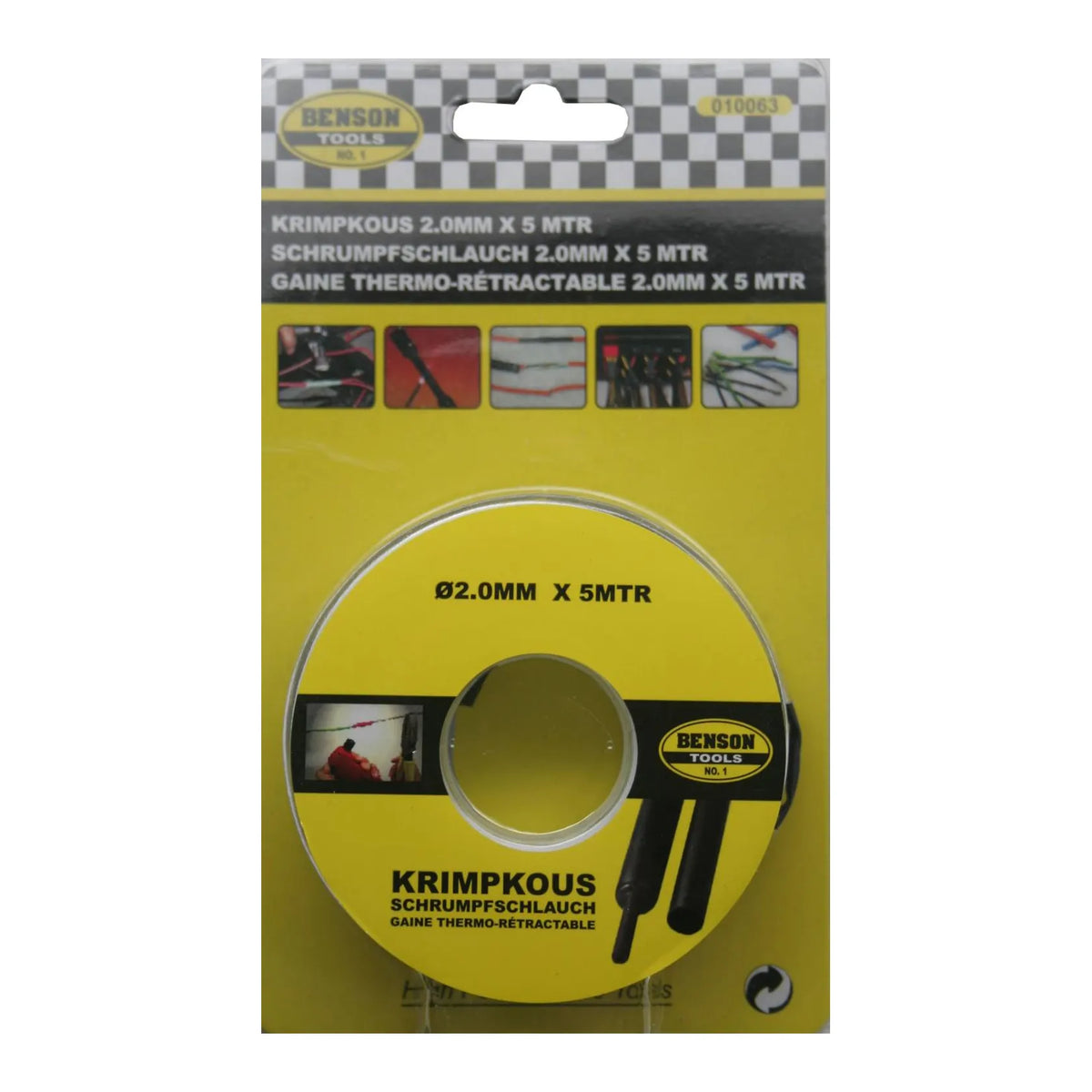 Benson Tools Krimpkous 2 mm x 5 mtr