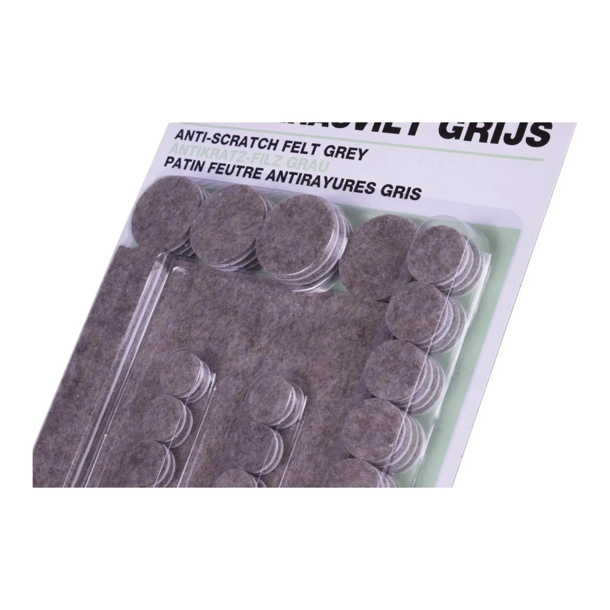 Benson Antikrasvilt set 80 dlg grijs