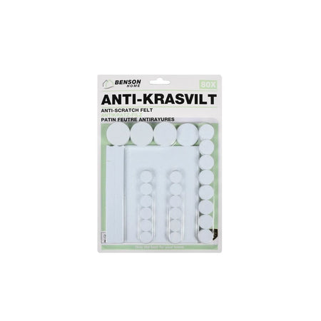 Benson Antikrasvilt set 80 dlg wit