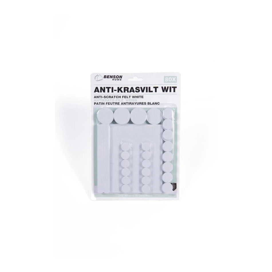 Benson Antikrasvilt set 80 dlg wit