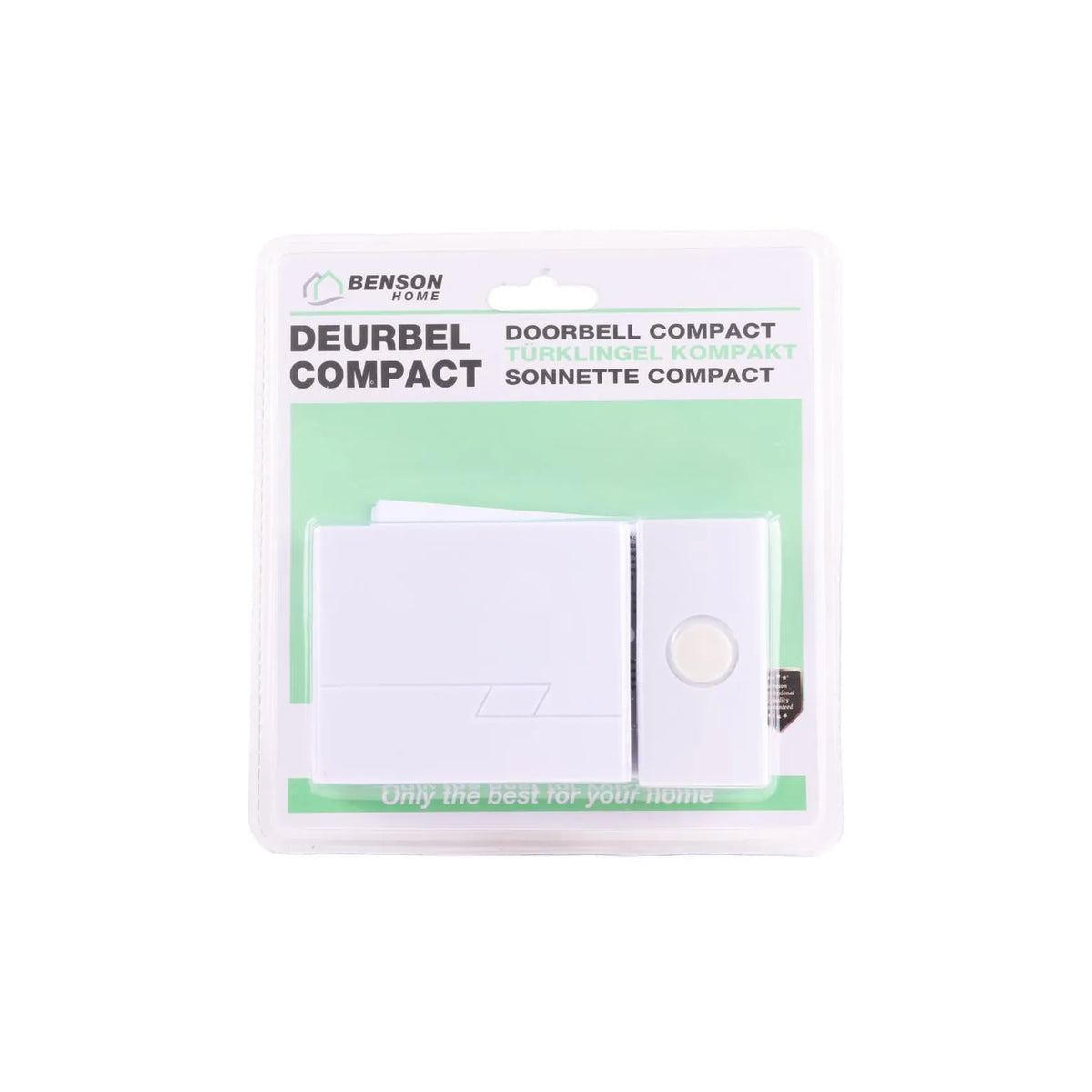 Benson Deurbel draadloos 16 melodieën compact