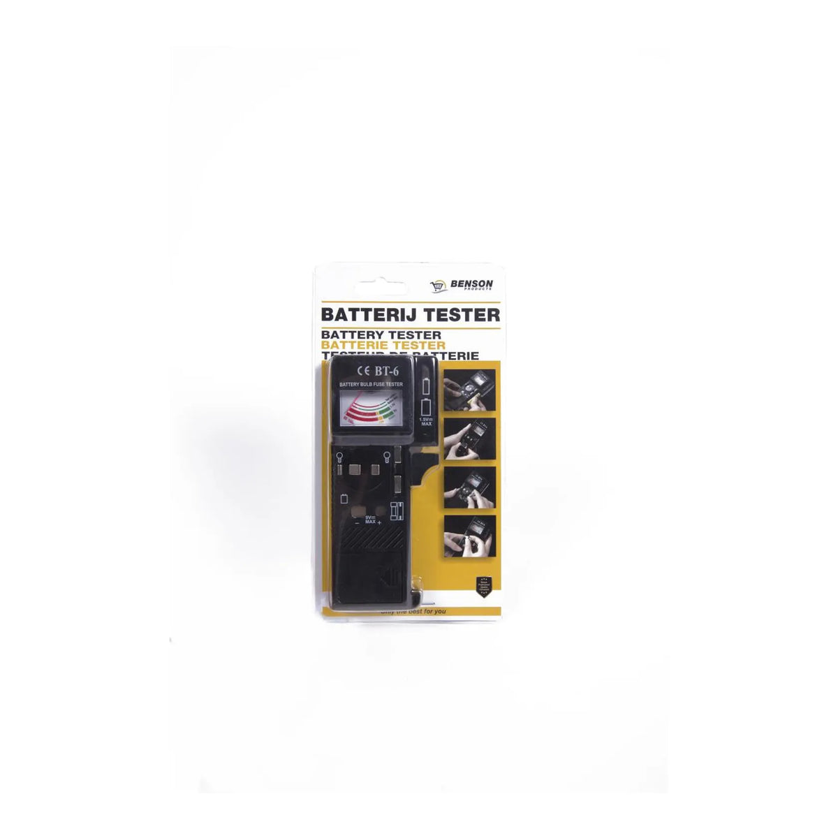 Benson Products Batterij tester multifunctioneel