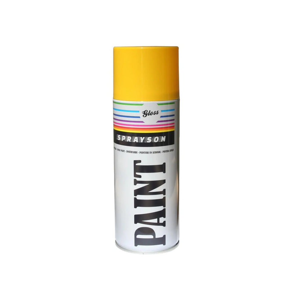 Sprayson Verf spuitbus 400 ml RAL1021 HG geel