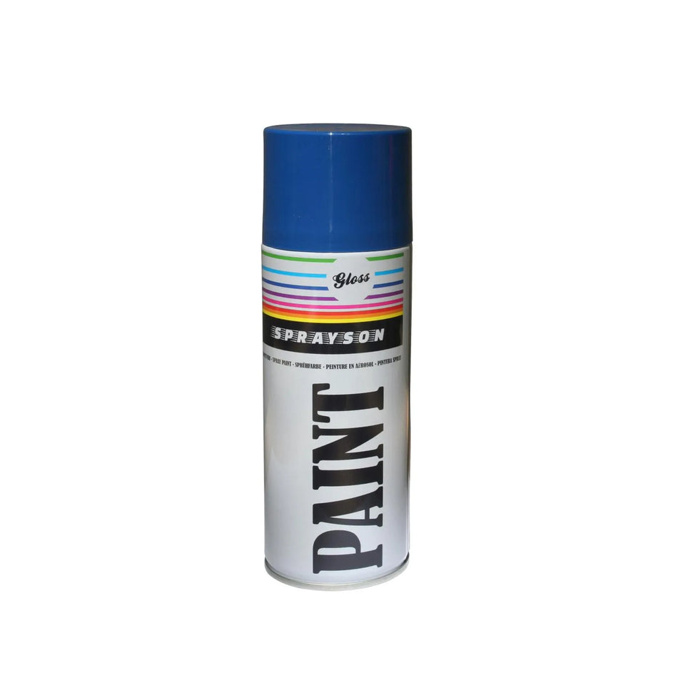Sprayson Verf spuitbus 400 ml RAL5010 HG blauw