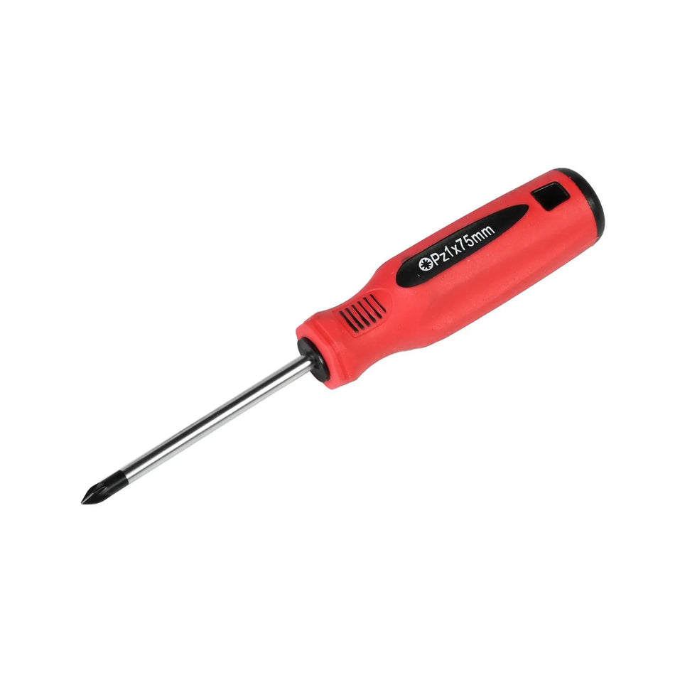 Benson Tools Schroevendraaier pozi PZ1 x 75 rood/zwart Cr-V