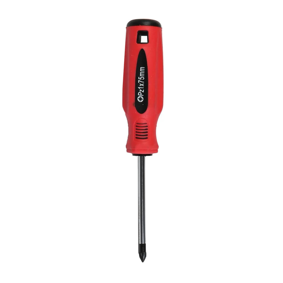 Benson Tools Schroevendraaier pozi PZ1 x 75 rood/zwart Cr-V