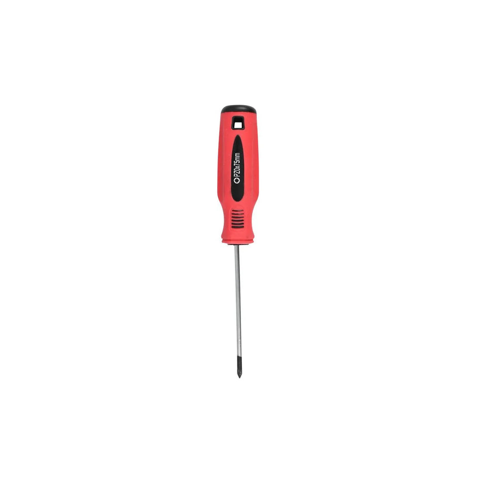 Benson Tools Schroevendraaier pozi PZ0 x 75 rood/zwart Cr-V