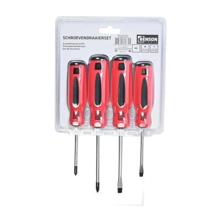 Benson Tools Schroevendraaier set 4 dlg