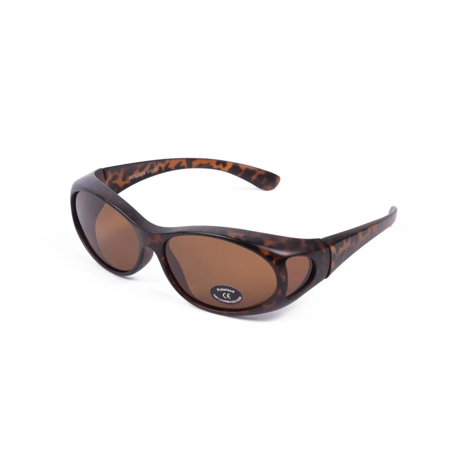 Benson Optics Overzet zonnebril demi brown