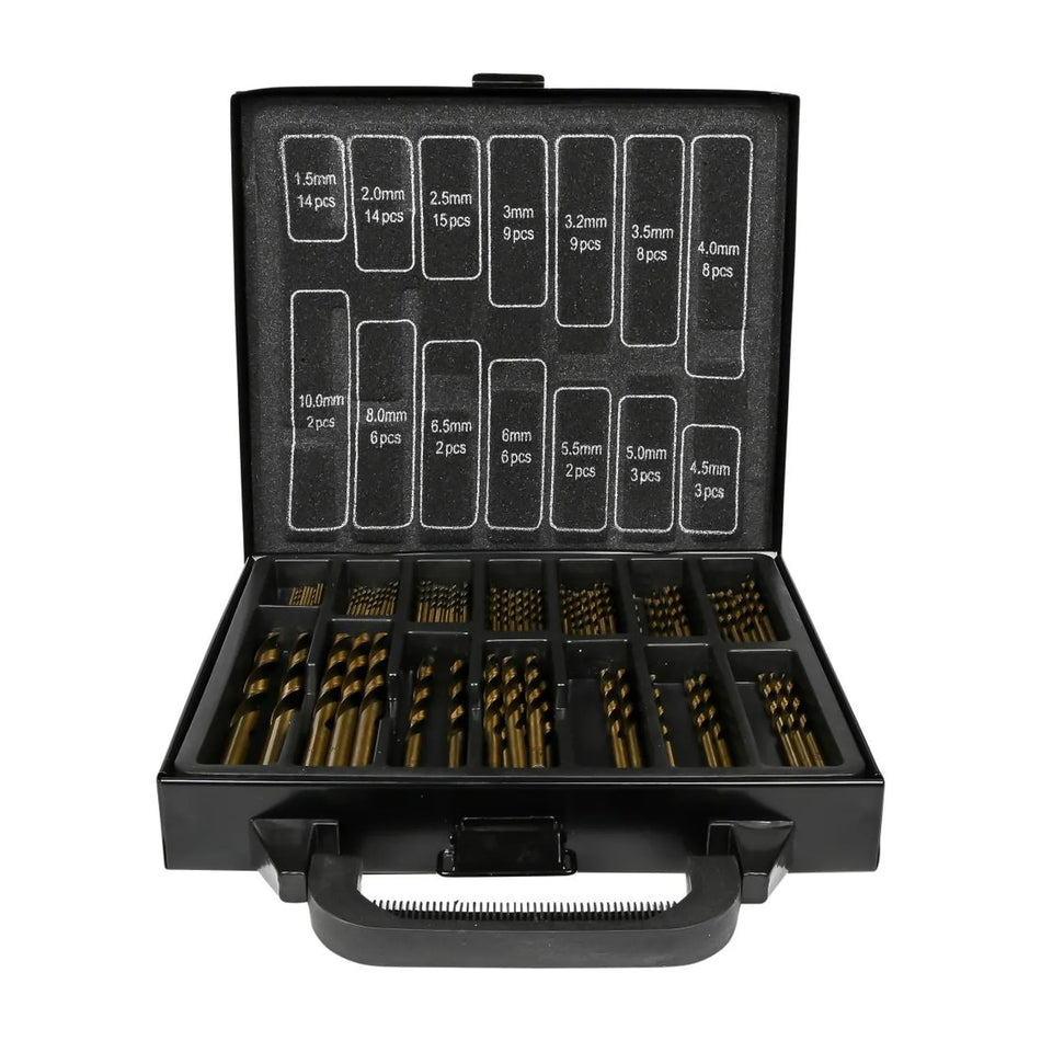 Benson Tools Boorset 101 dlg HSS cobalt coated/koffer