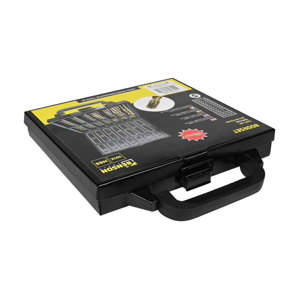 Benson Tools Boorset 101 dlg HSS cobalt coated/koffer