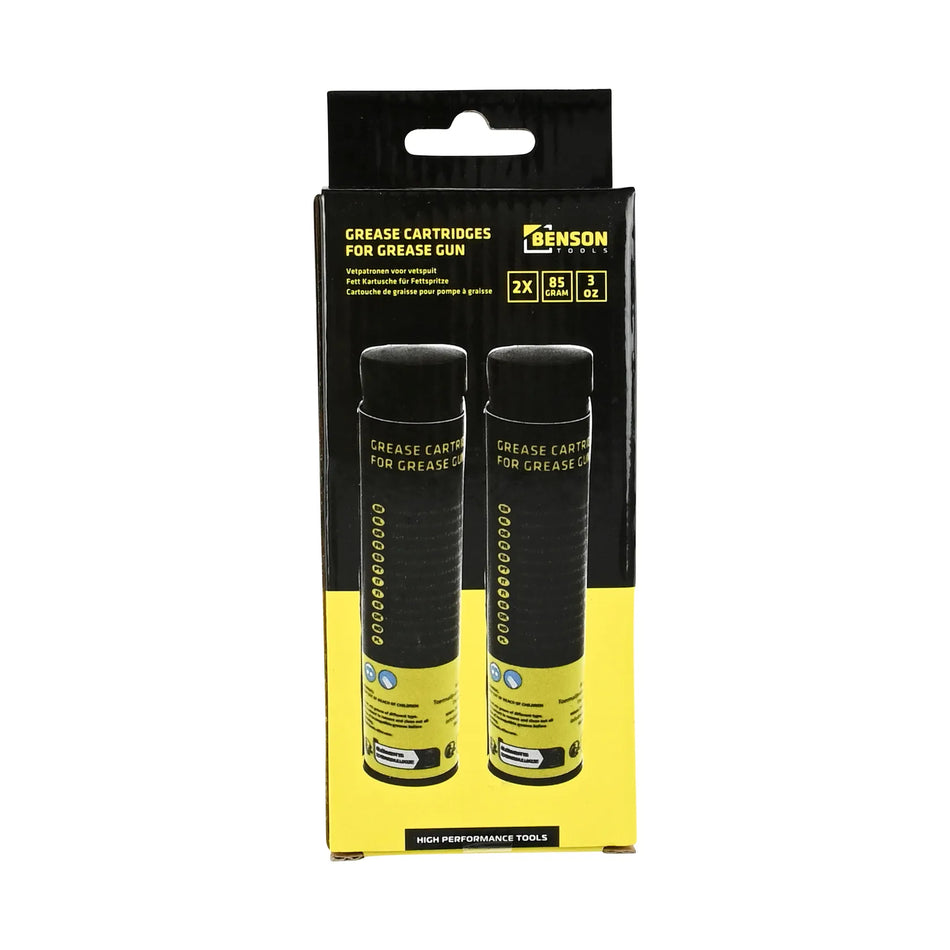 Benson Tools Vetpatronen voor vetspuit 85 gram 2 dlg
