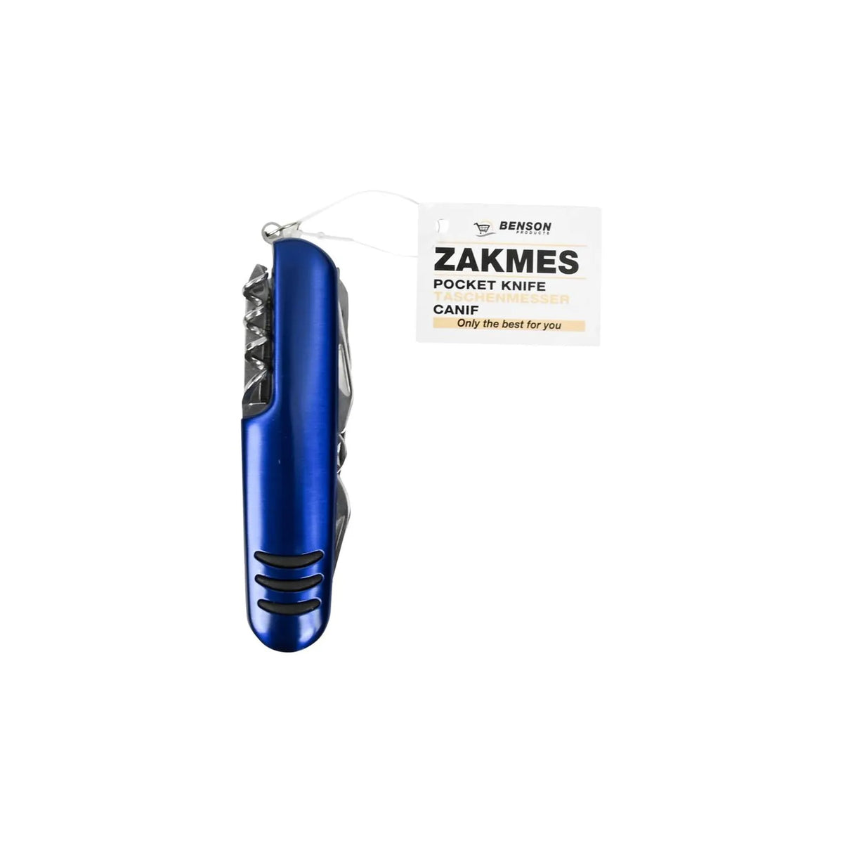 Benson Outdoor Zakmes actie display