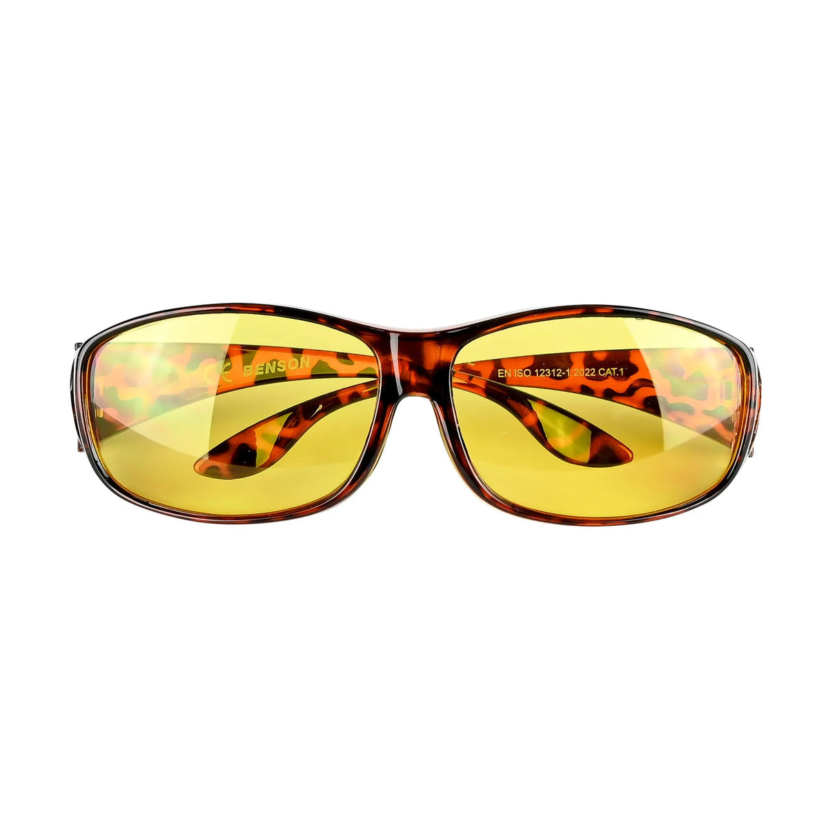 Benson Optics Nachtzicht bril overzet demi brown