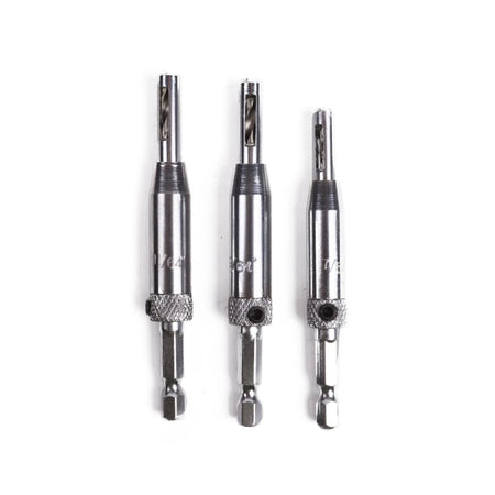 Benson Tools Boorset voor scharnier 3 dlg