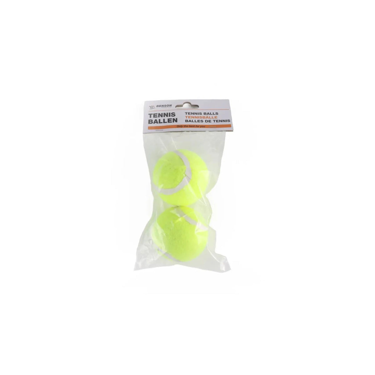 Benson Outdoor Tennisballen 2 dlg