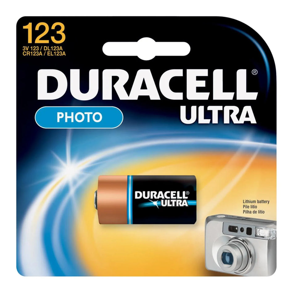 Duracell Ultra CR123A/DL123A