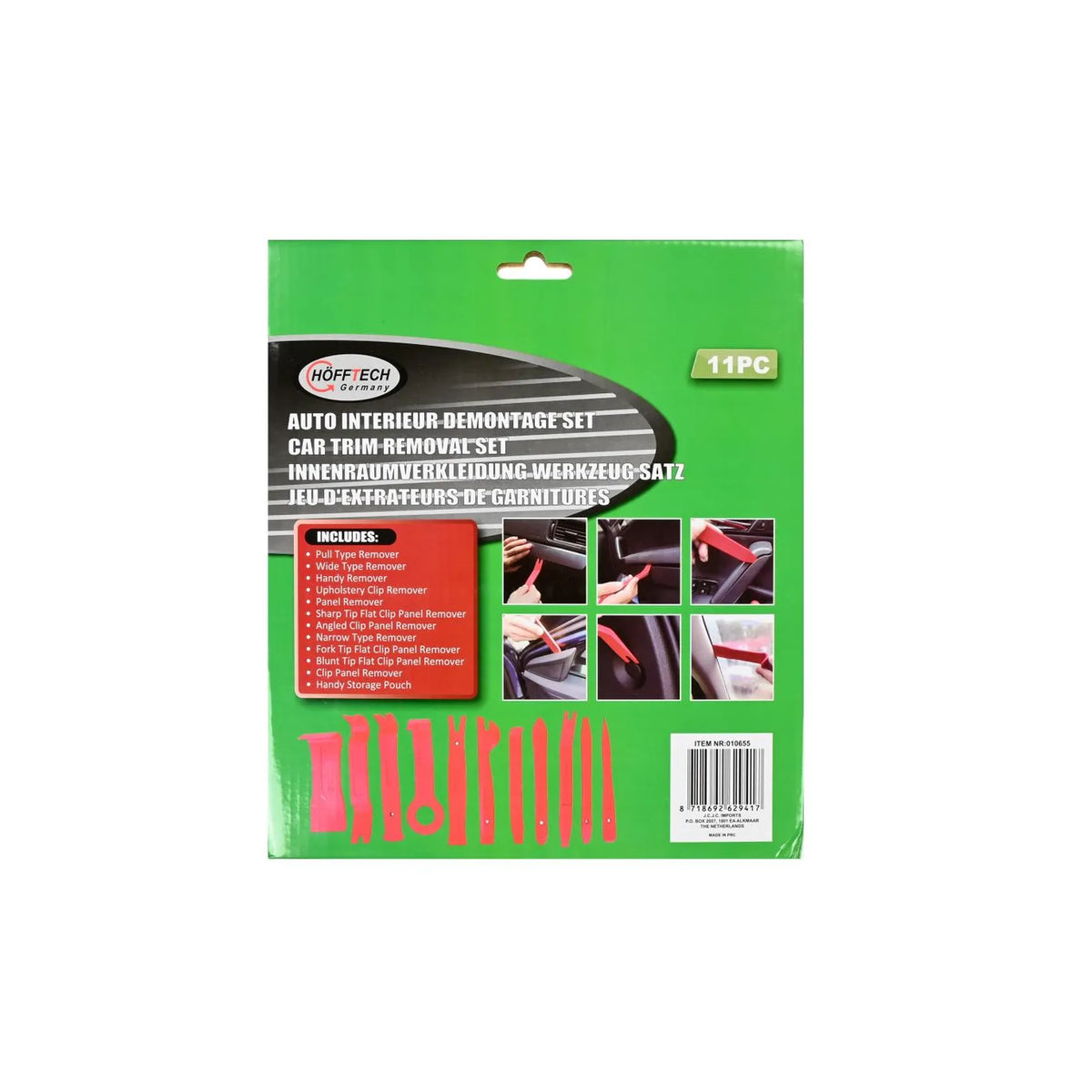 Benson Tools Auto interieur demontage set 11 dlg