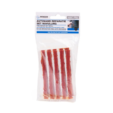 Benson Automotive Autoband reparatie set navulling 10 veters x 10 cm