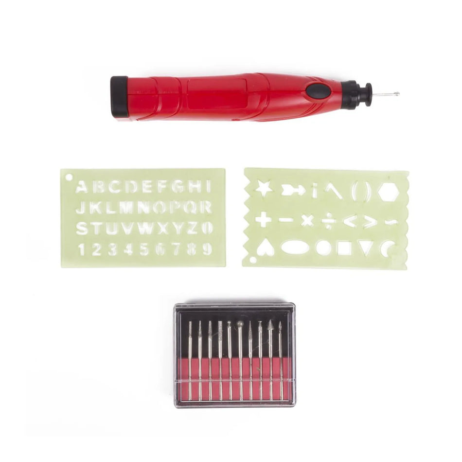 Benson Tools Graveerpen 3V 13 dlg 2 x AAA