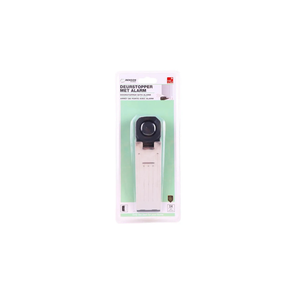 Benson Deurstopper wig met 100 dB alarm