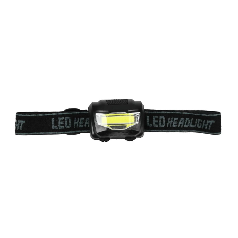 Höfftech Hoofdlamp 3W COB kantelbaar
