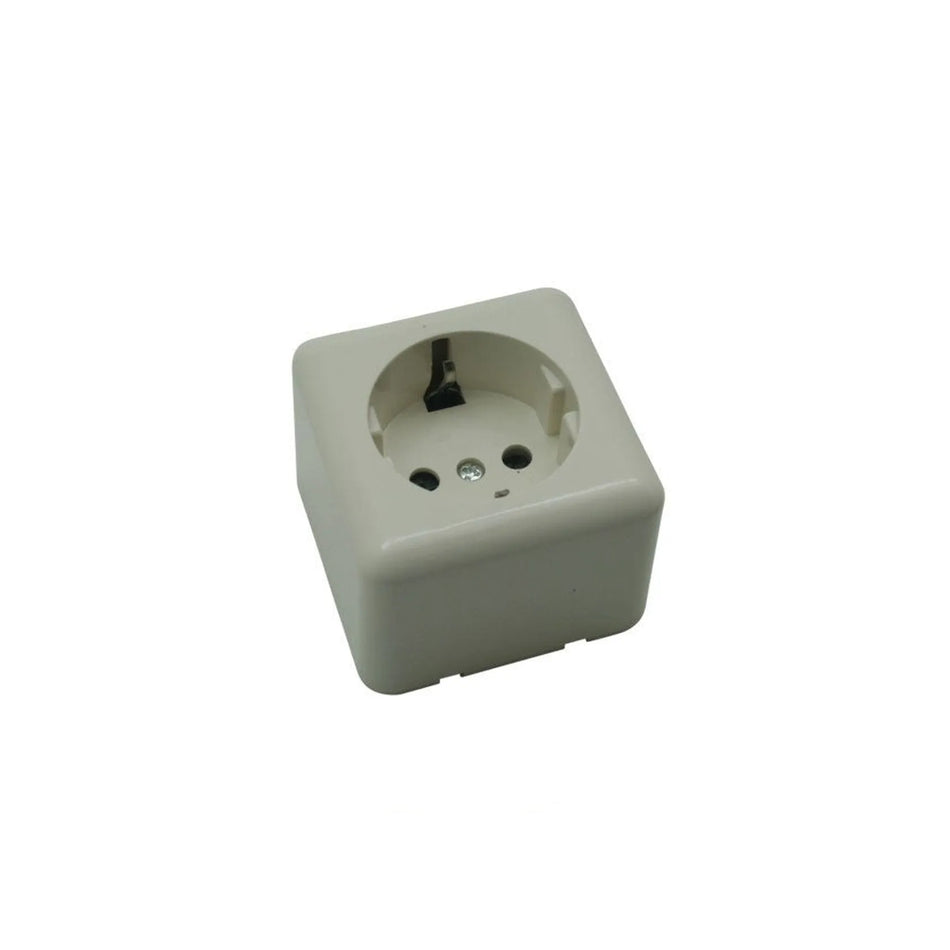 Benson Electric Wandcontactdoos 1-voudig + RA opbouw