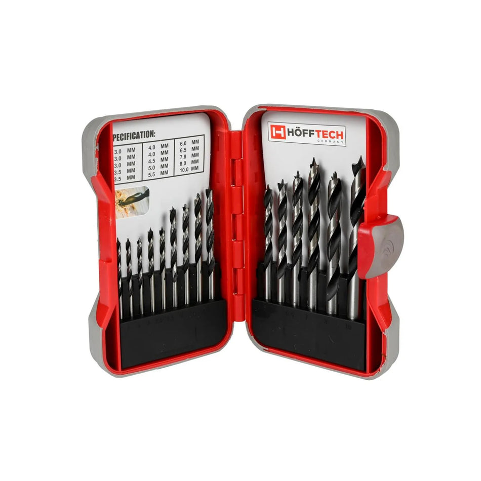 Benson Tools Boorset 15 dlg hout hardcase