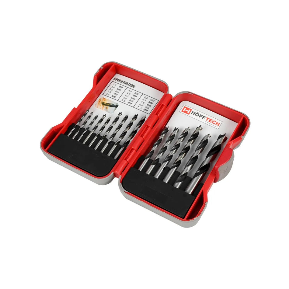 Benson Tools Boorset 15 dlg hout hardcase