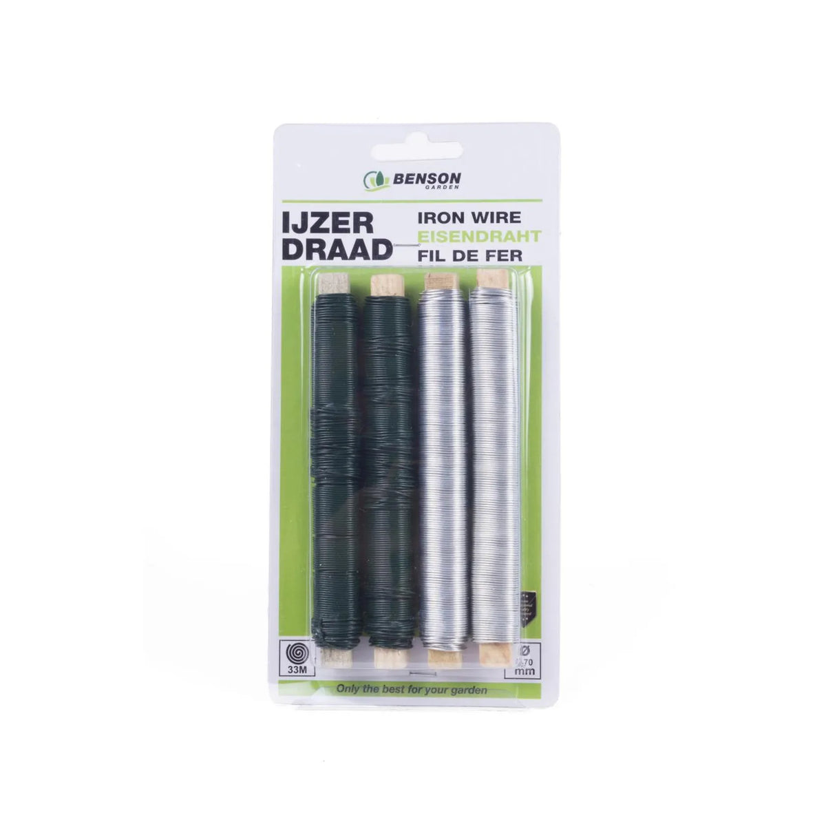 Benson Garden IJzerdraad 4 dlg 0.70 mm x 30 mtr