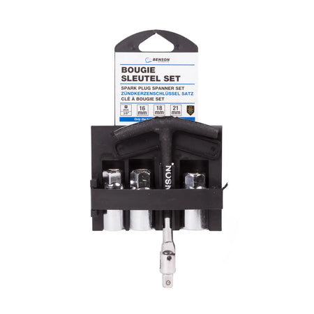 Benson Automotive Bougiesleutel set 4 dlg