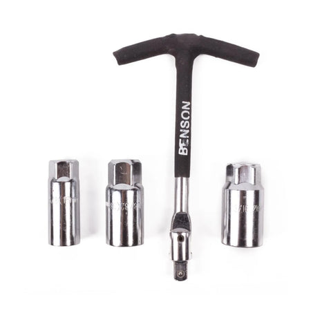 Benson Automotive Bougiesleutel set 4 dlg