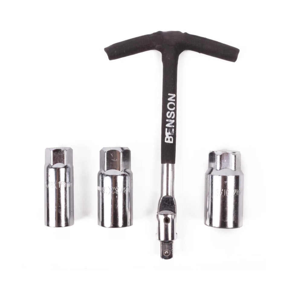 Benson Automotive Bougiesleutel set 4 dlg