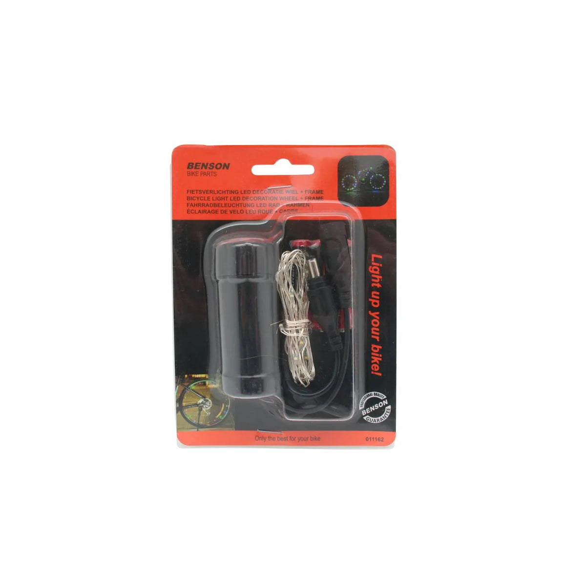 Benson Bike Parts Fietsverlichting LED decoratie wiel + frame