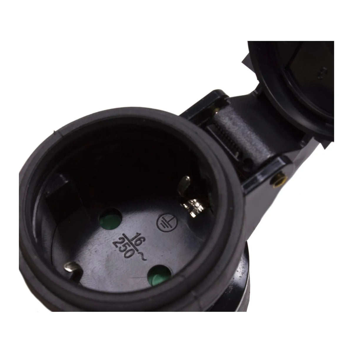 Benson Electric Stekker contra + RA + klep IP44