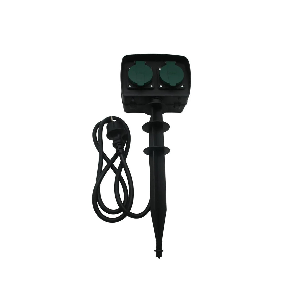 Benson Electric Tuincontactdoos op spies met timer 1.5 mtr